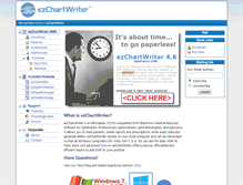 Tablet Screenshot of ezchartwriter.com